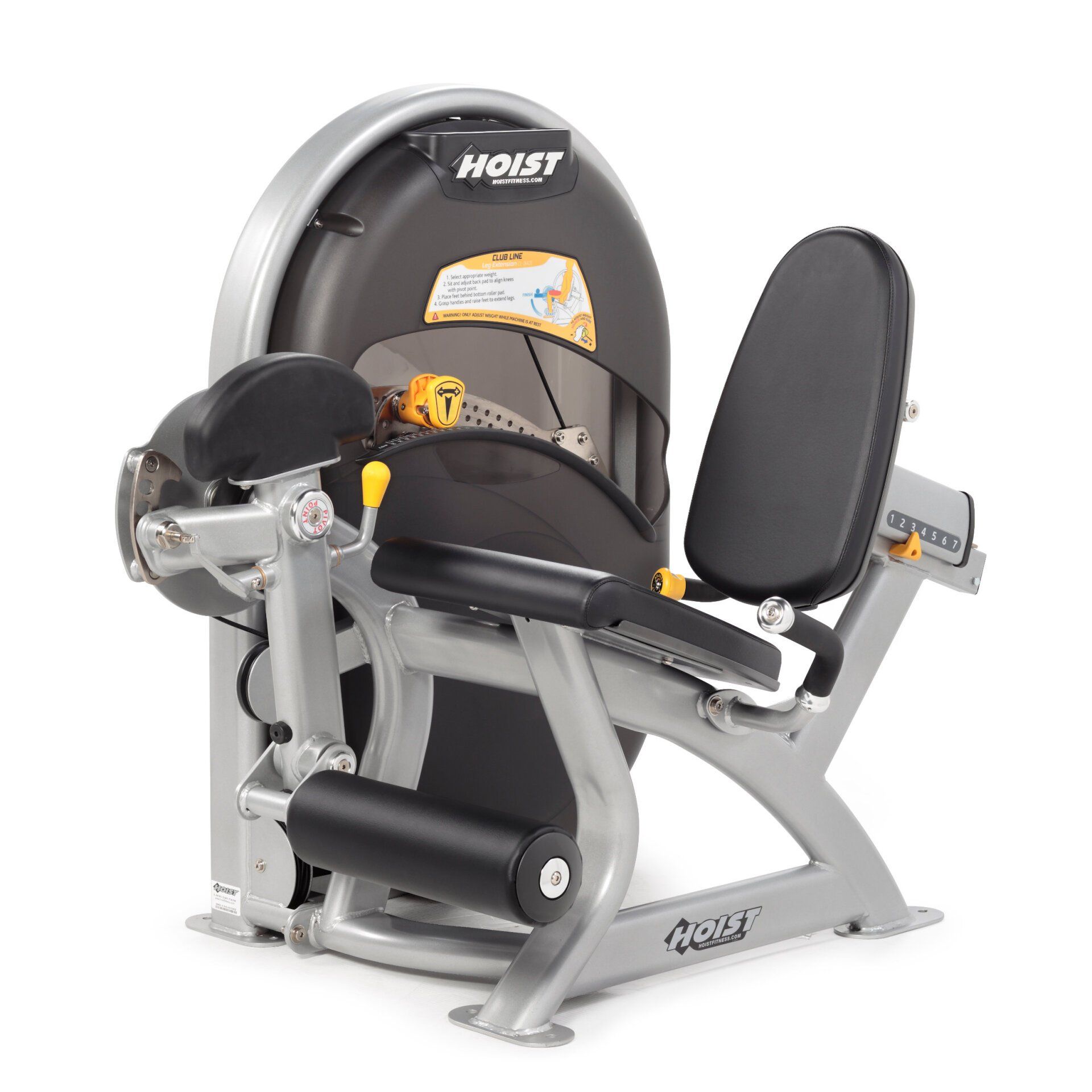HOIST CL-3301 CLUB LINE CHEST PRESS - From £3740 HOIST CL-3401 CLUB LINE LEG EXTENSION - From £3740