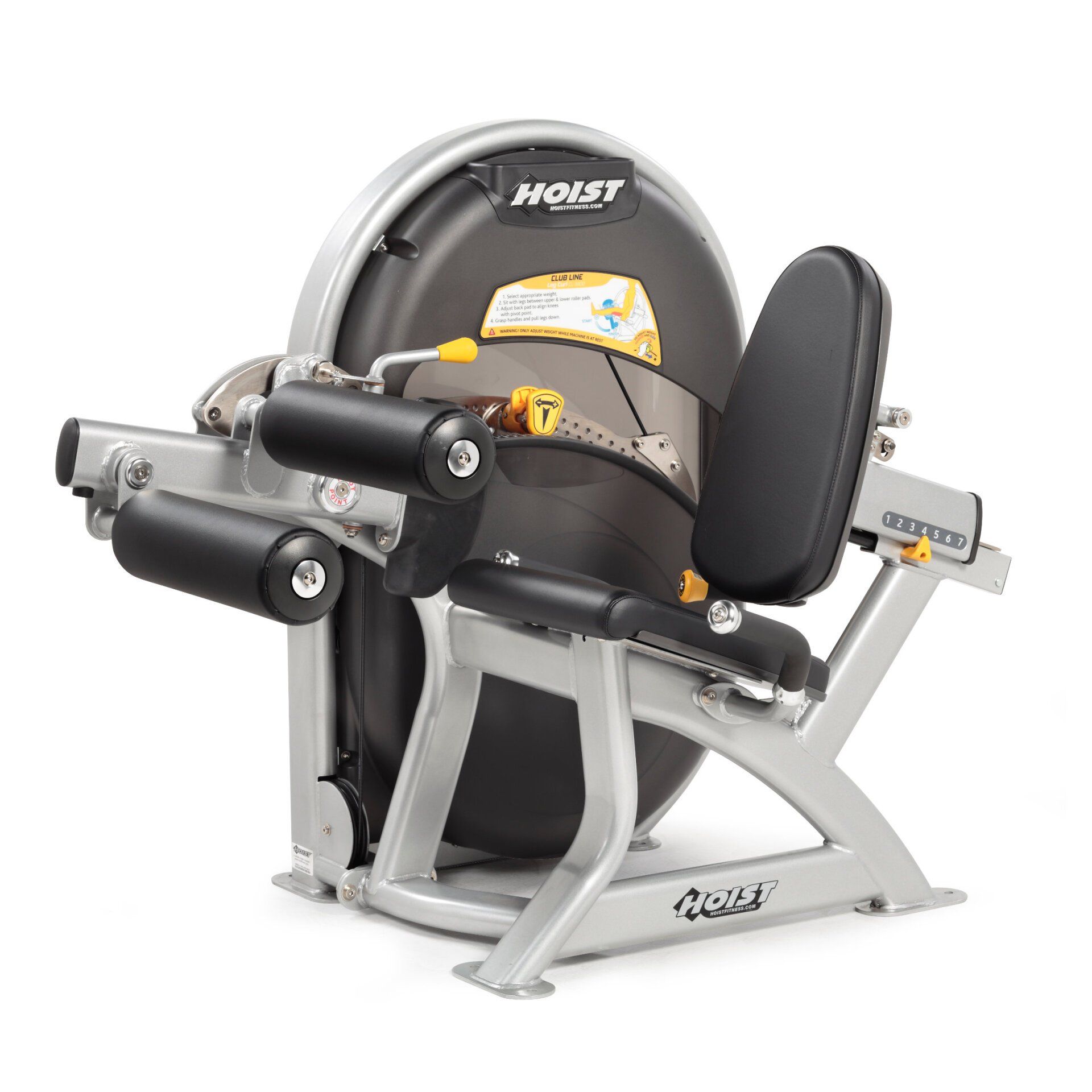 HOIST CL-3301 CLUB LINE CHEST PRESS - From £3740 HOIST CL-3402 CLUB LINE LEG CURL - From £3740