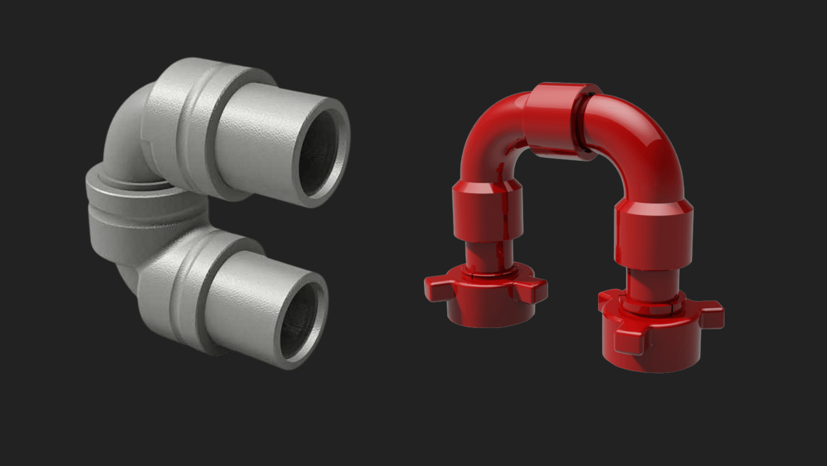 Juntas giratorias barrido largo y corto