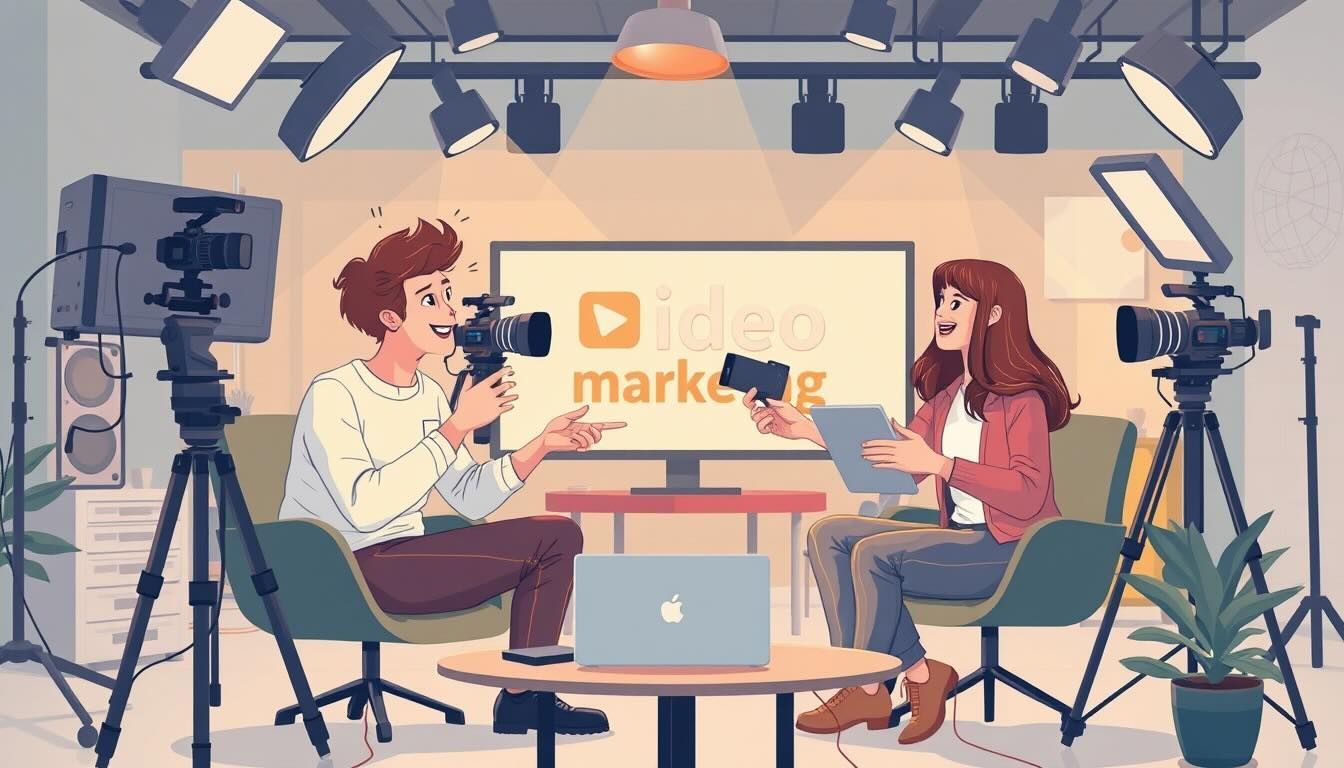 Ein junger Mann, der mit einem Mikrofon in der Hand auf einem Basketballfeld steht.