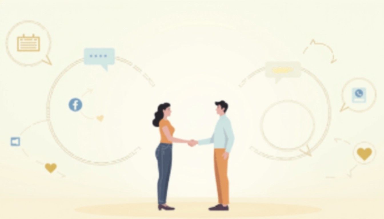 Ein junger Mann, der mit einem Mikrofon in der Hand auf einem Basketballfeld steht.