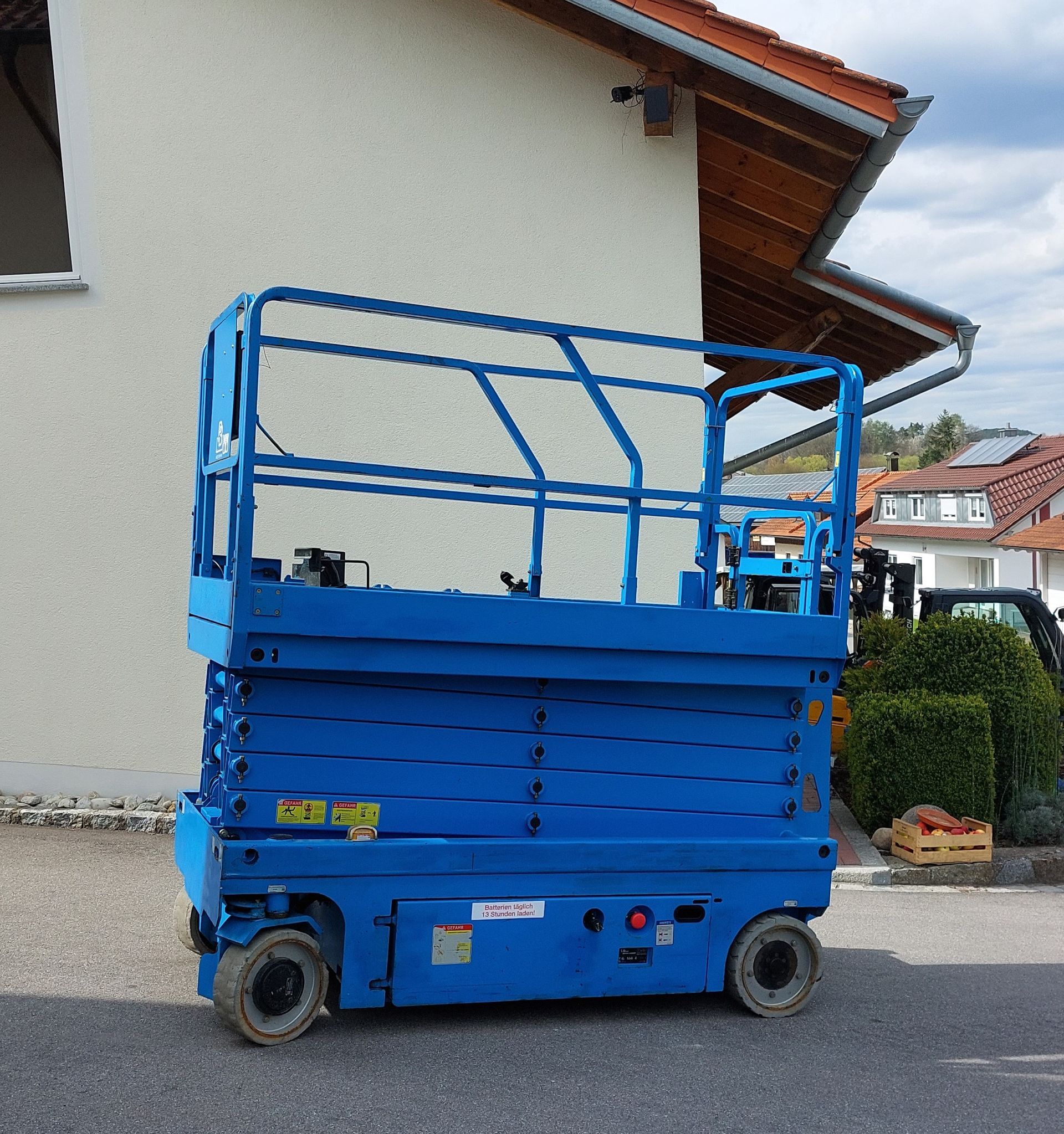Genie GR-26J, Mastbühne, 10m Arbeitshöhe, Bad Kötzting, Scherenbühne,