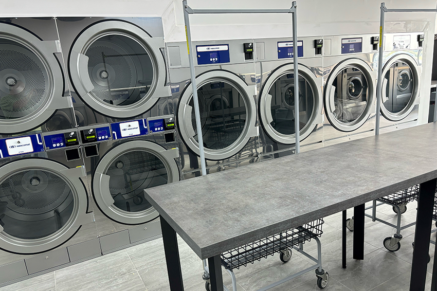 Laundromat Dryers