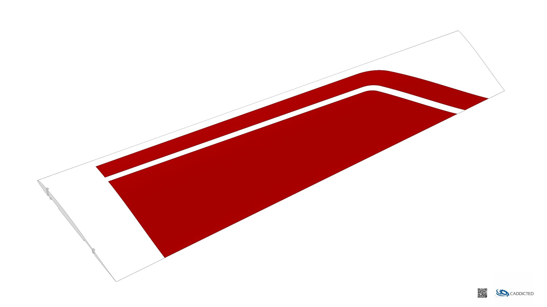CAD-Bild Graupner - WINGMASTER-10-GP - Tragfläche rechts EP182, Artikel-Nr.: 4910.01.A, Format HD-1920x1080