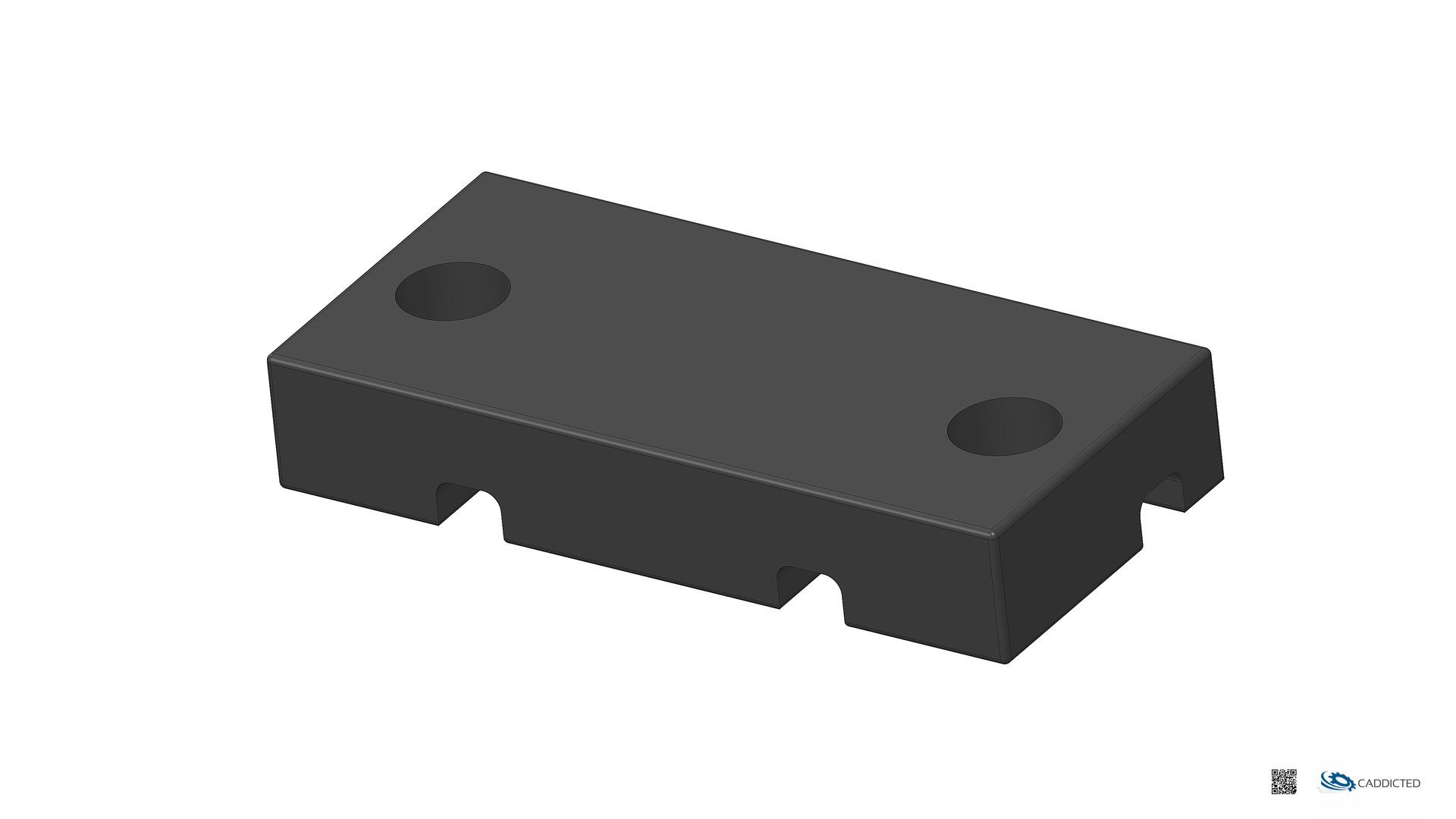 CAD-Bild Graupner - WINGMASTER-10-GP - Fahrwerkhalter vorne, Artikel-Nr.: 4910.10.F, Format HD-1920x1080