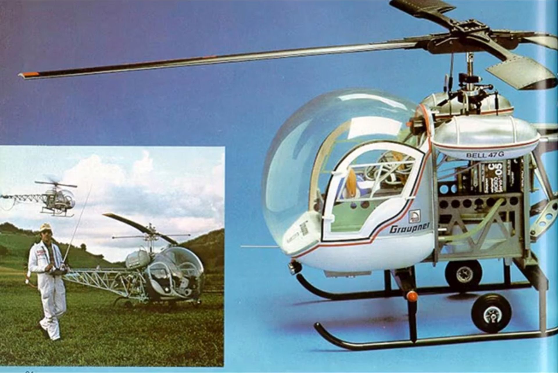 Graupner_BELL-47G-Catalog Page-1975-New Products-S16 Graupner_BELL-47G-Catalog Page-1975-New Products-S16