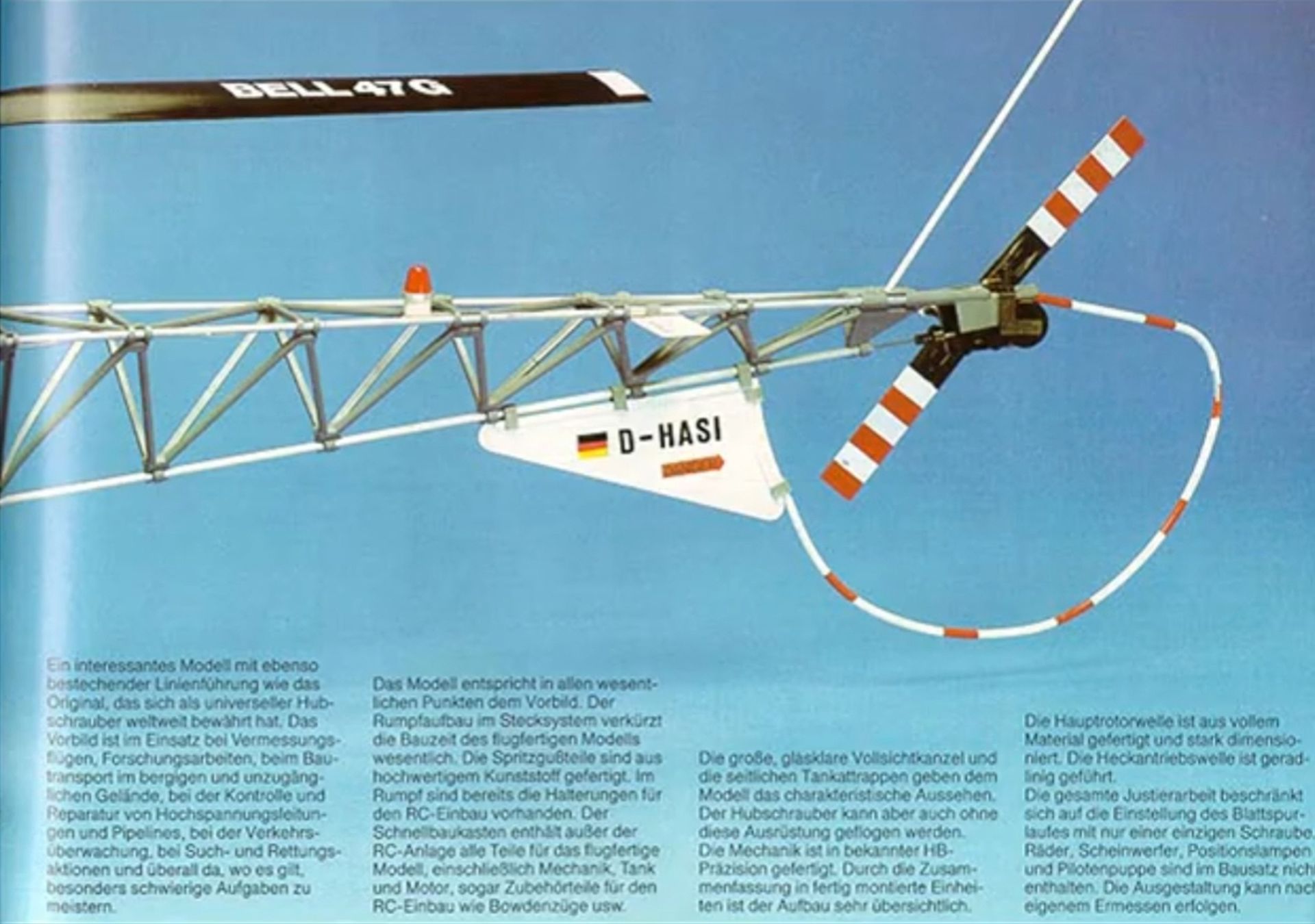 Graupner_BELL-47G-Catalog Page-1975-New Products-S17 Graupner_BELL-47G-Catalog Page-1975-New Products-S17