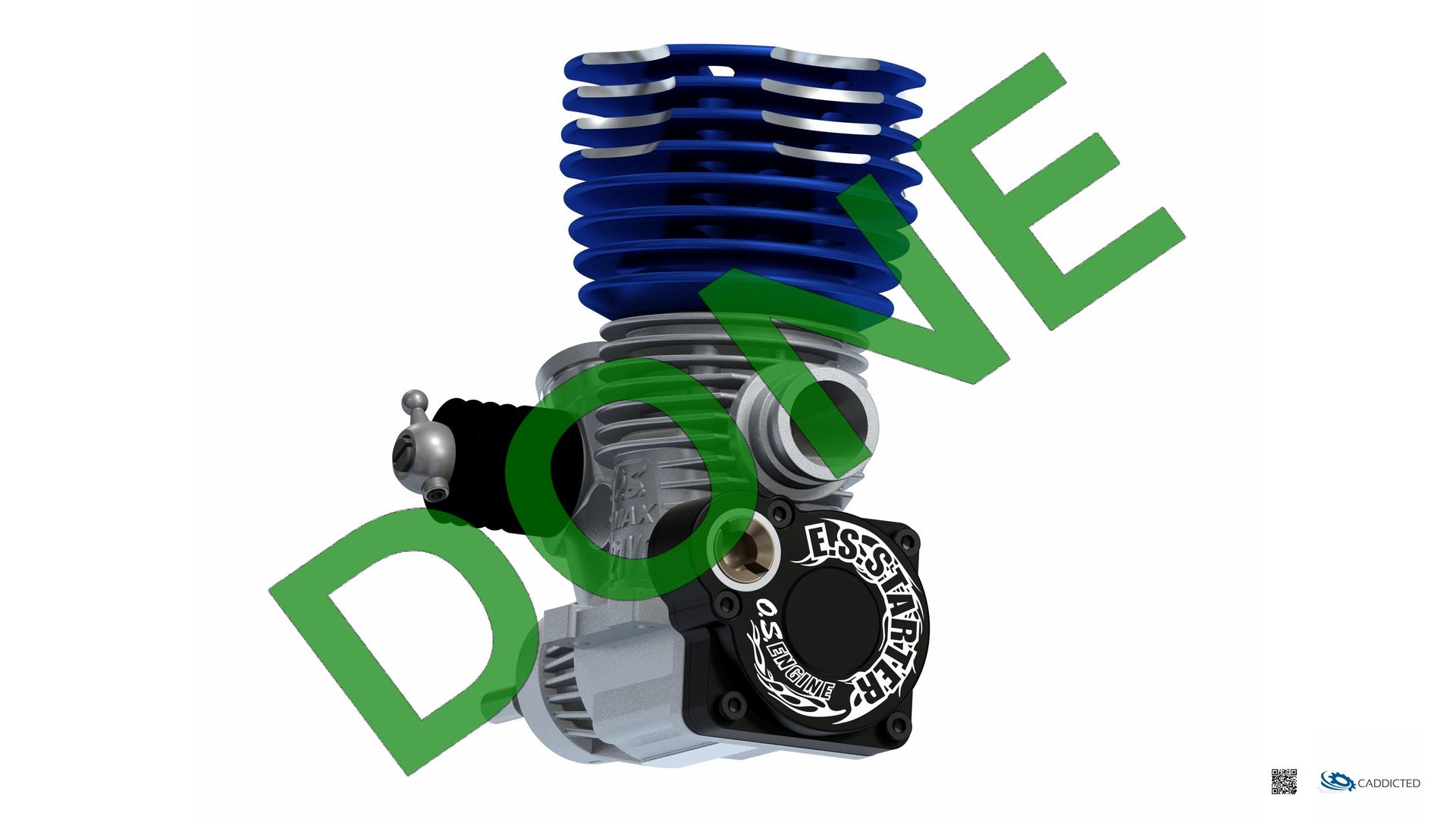 CAD-Bild O.S. ENGINES OS-MAX-21VG-PES, Ansicht #17 Vorne-Rechts-Dymamisch CAD-Bild O.S. ENGINES OS-MAX-21VG-PES, Ansicht #17 Vorne-Rechts-Dymamisch, Format HD-1920x1080