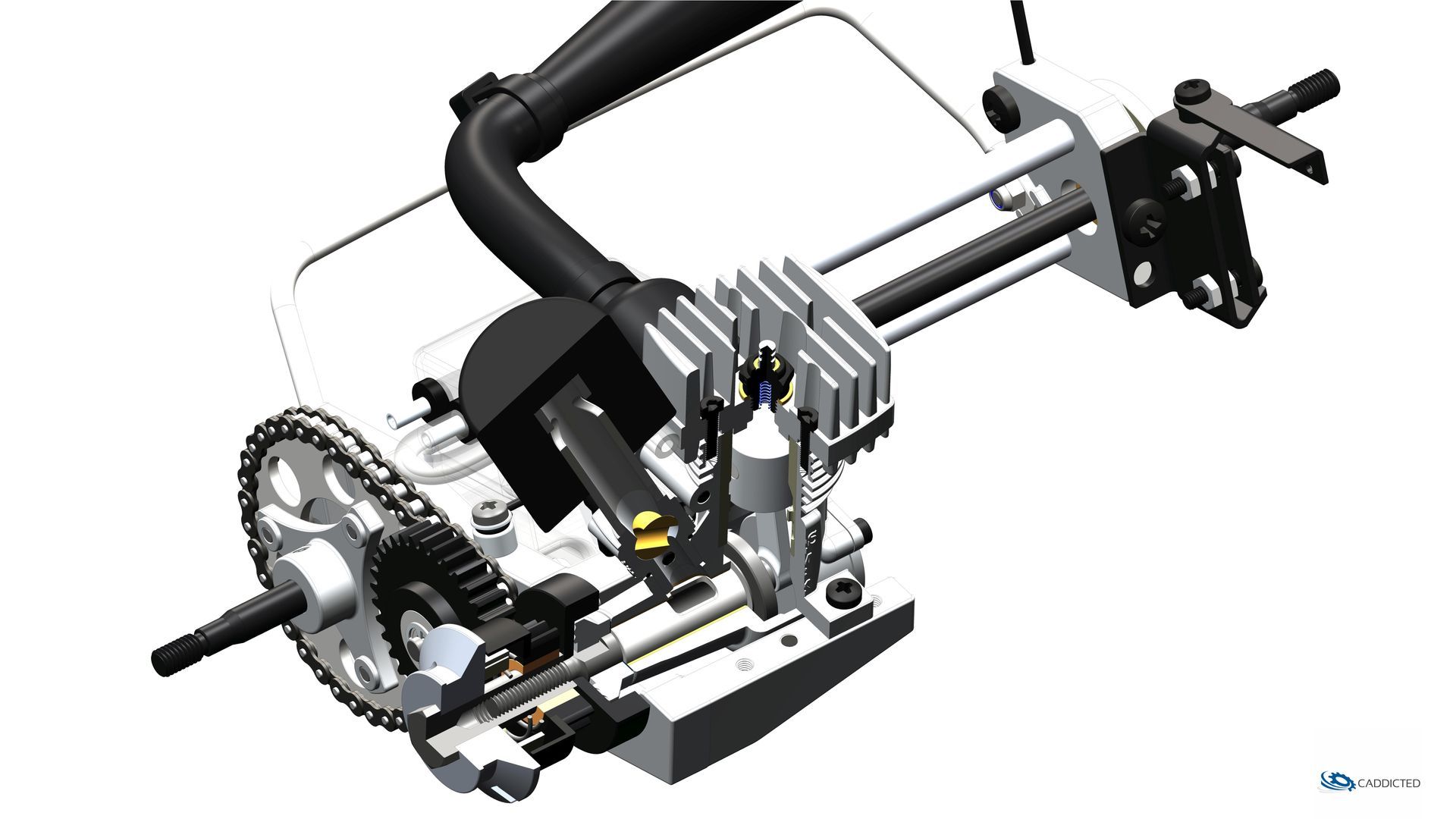 CAD-Bild Graupner - Grundig varioprop mini SUPERHET Grundbaustein 27 MHz, Artikel-Nr.: 3739, Format HD-1920x1080