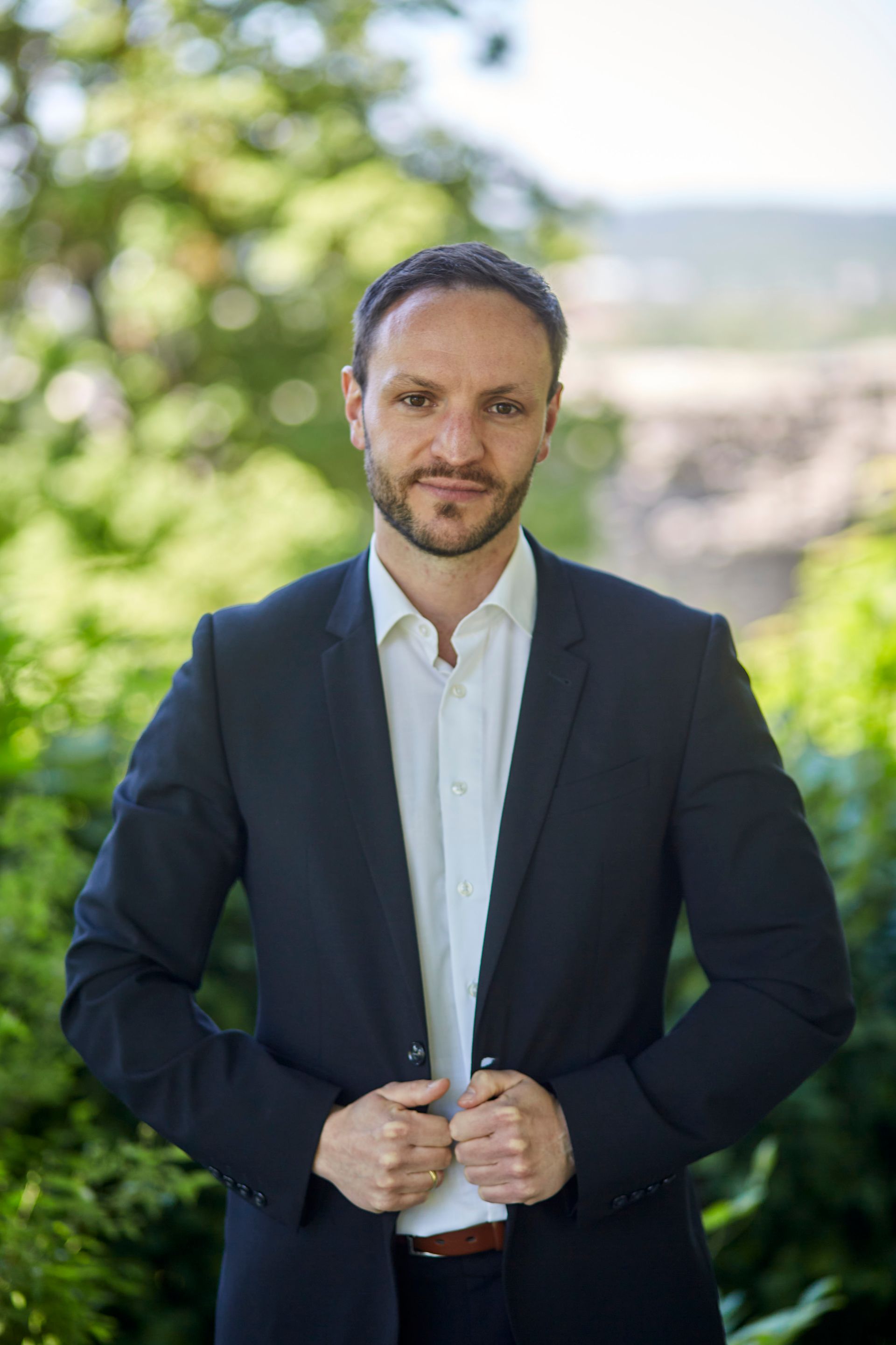 Stefan Aßmus kandidiert als Oberbürgermeister von Mühlacker.