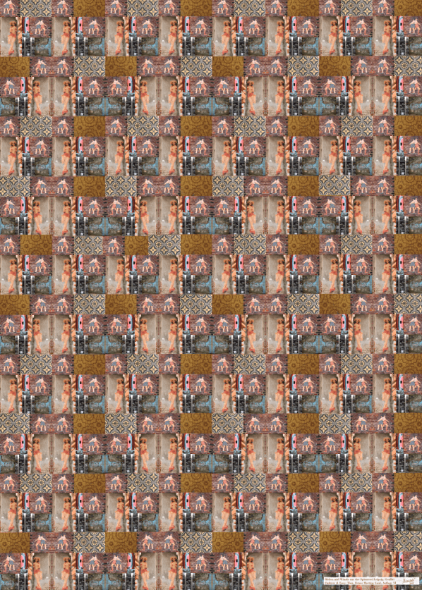 Das Schlendern durch den Leipziger Bezirk Plagwitz ist einen Schlenker jenseits des Zentrums wert. Man kann sich hier gut treiben lassen: wer neugierig ist, erkundet den stillen Kanal mit Regenbogenbrückchen, überlässt sich den Verlockungen der Karl-Heine Strasse mit zahlreichen Cafés und Bars oder erkundet die Kulturhochburgen wie z.B. die alte Baumwollspinnerei. Es ist eine kleine Zeitreise vom altem Industriegebiet zu bunter Kiezkultur mit Laissez-faire und Pfiff. Brachen, Patina, ein stiller Zentralfriedhof, launige Street Art-Motive und Menschen, die nicht gehetzt sind und stattdessen lächeln, säumen den Weg. Geschenkpapier Leipzig Street Art