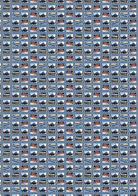 Geschenkpapier Berlin Weihnachten