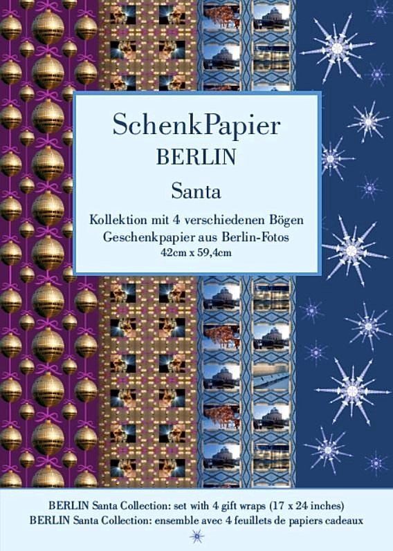 Geschenkpapier-Set Berlin Weihnachten
