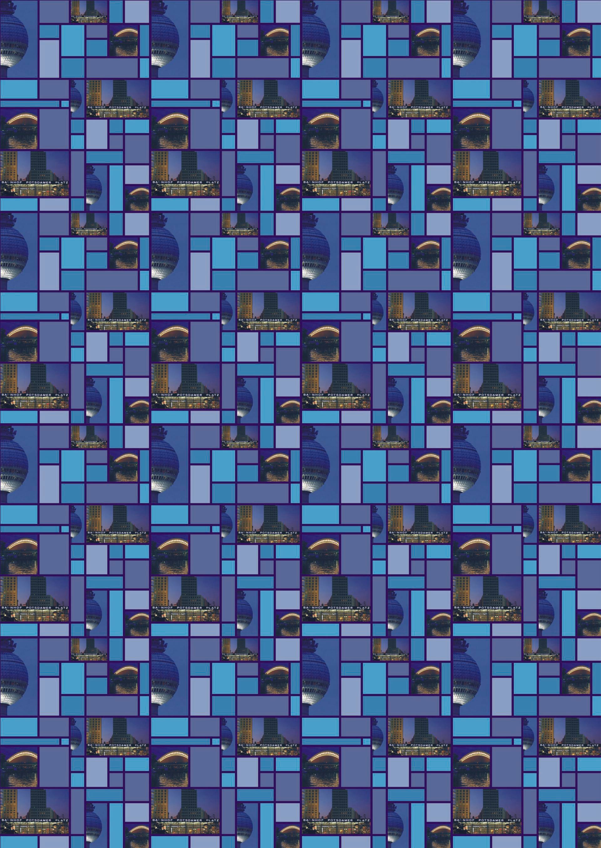 Geschenkpapier Berlin Nacht