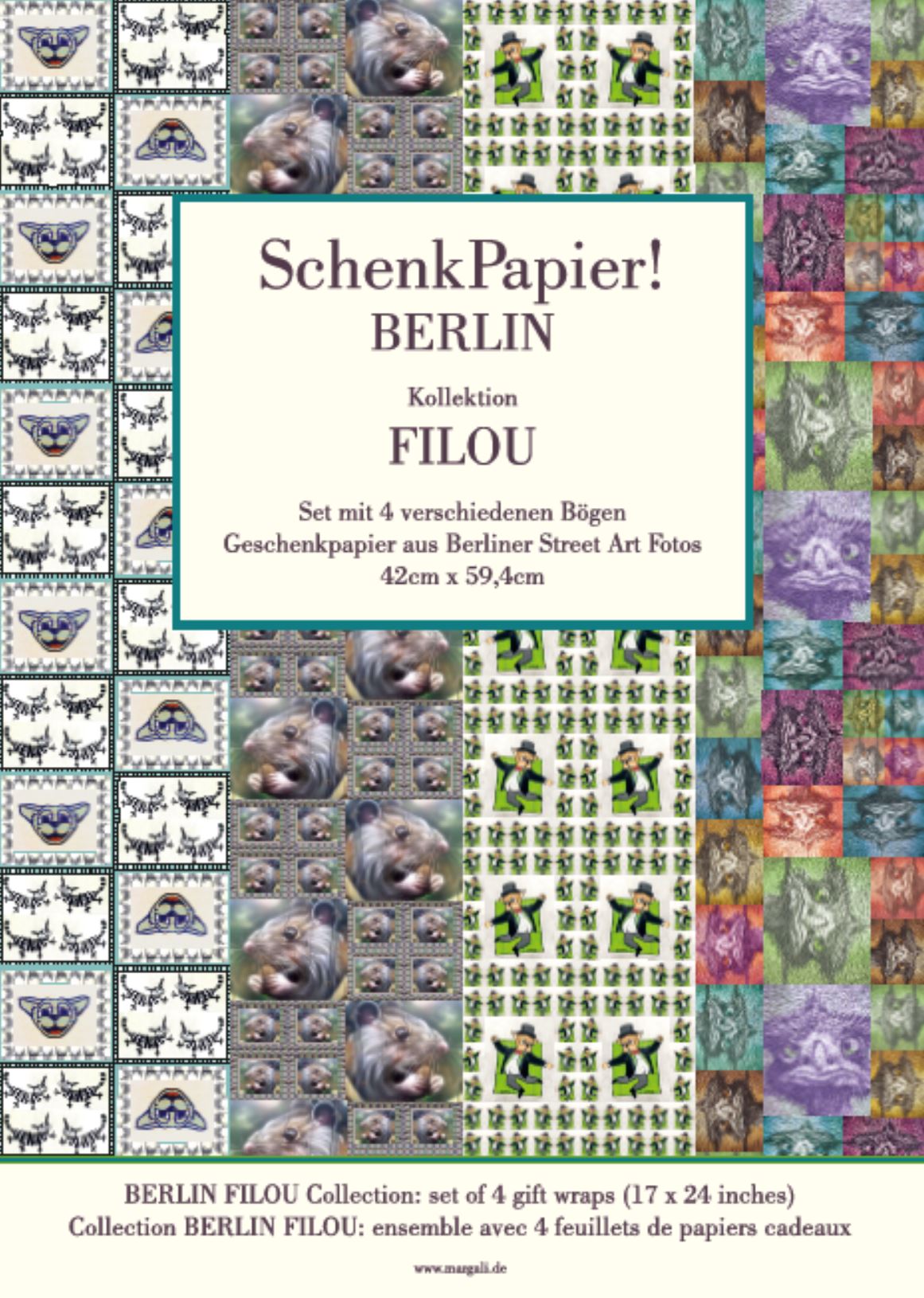 Geschenkpapier-Set Berlin