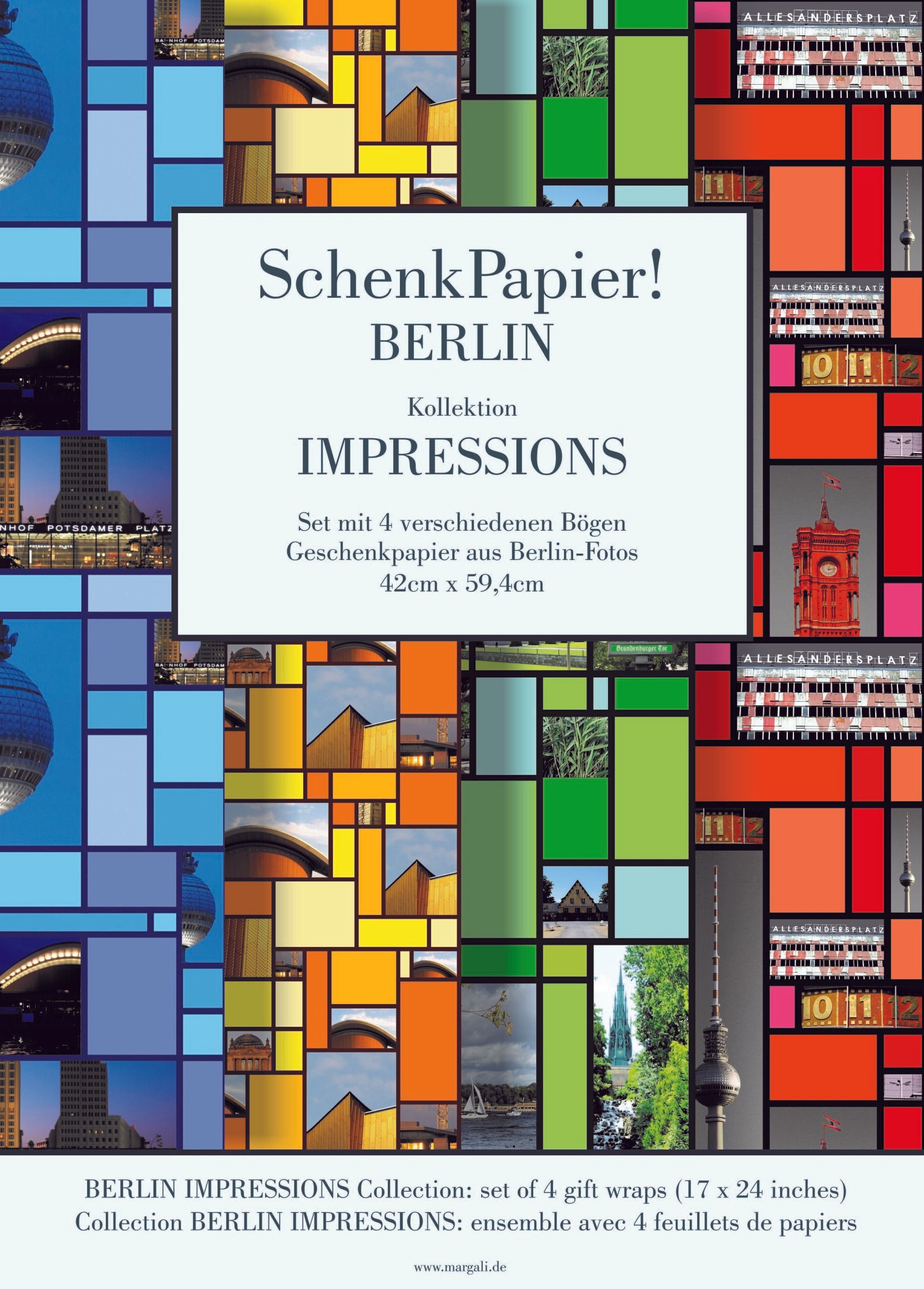 Geschenkpapier-Set Berlin