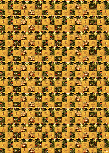 Geschenkpapier Berliner Weihnachtshund