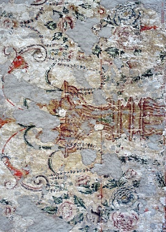 Geschenkpapier Peru Fresko