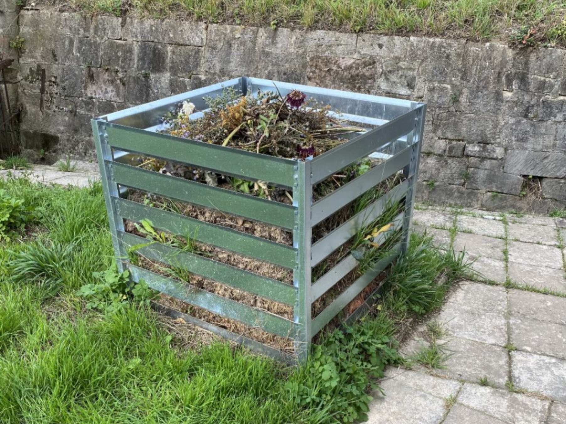 Komposter Metall verzinkt