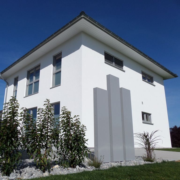 Sichtschutz Stele Metall Sichtschutz Lösung