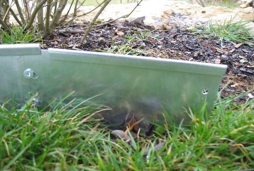 Metall Rasenkanten Gefälleprofil verzinkt