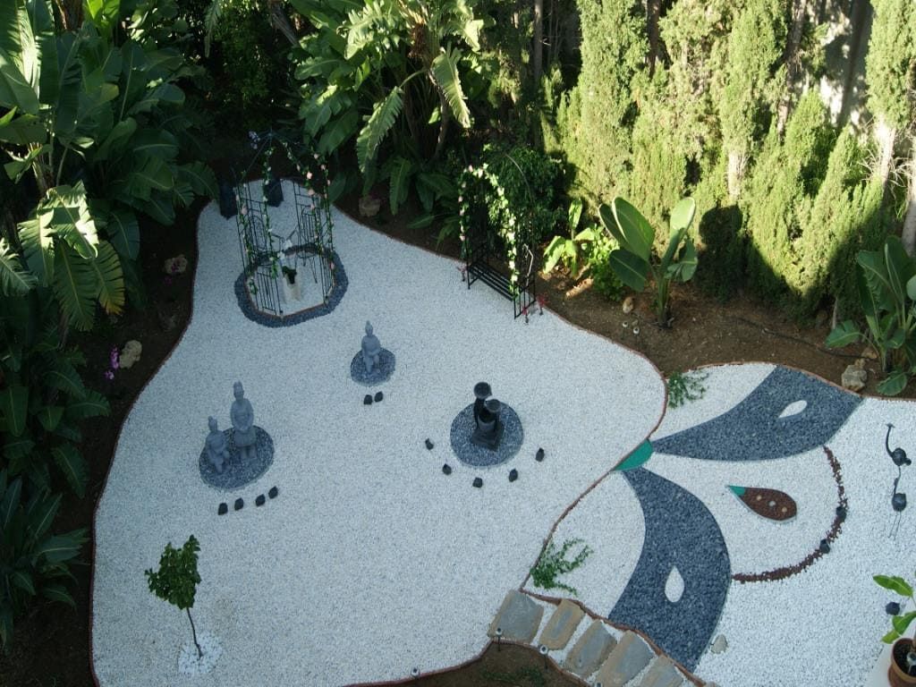 Verzinkte Metall Rasenkanten zur Gartengestaltung