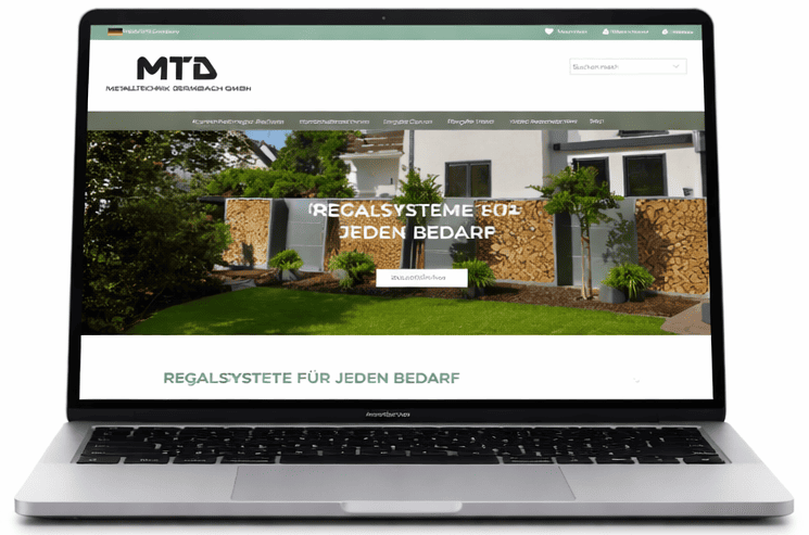 Metallregal Shop Metalltechnik Dermbach Metall-Regal Shop