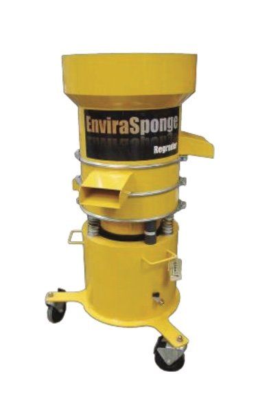 Regrader for Envira Sponge blasting machine