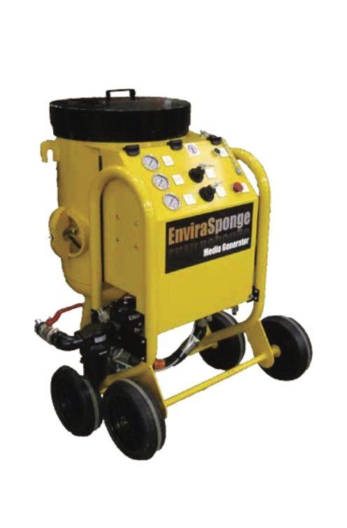 Envira Sponge Strahlkessel Envira Sponge mobile Strahlanlage