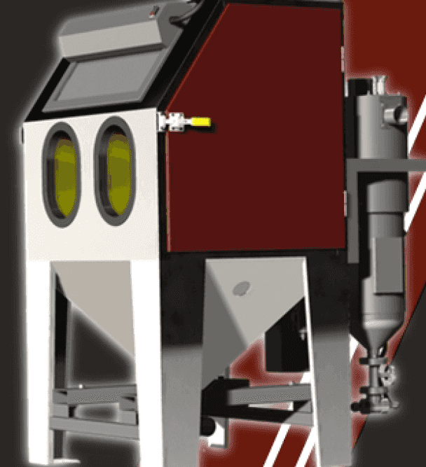 Injector blasting system