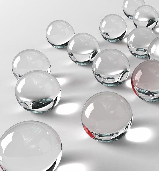 glass beads blasting media