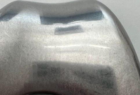 Frässpuren entfernt