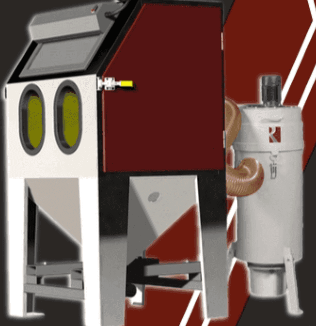 Injector blasting system