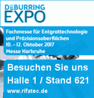 Deburring Expo 2017, hall 1 / booth 621