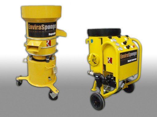 Envira Sponge blasting system