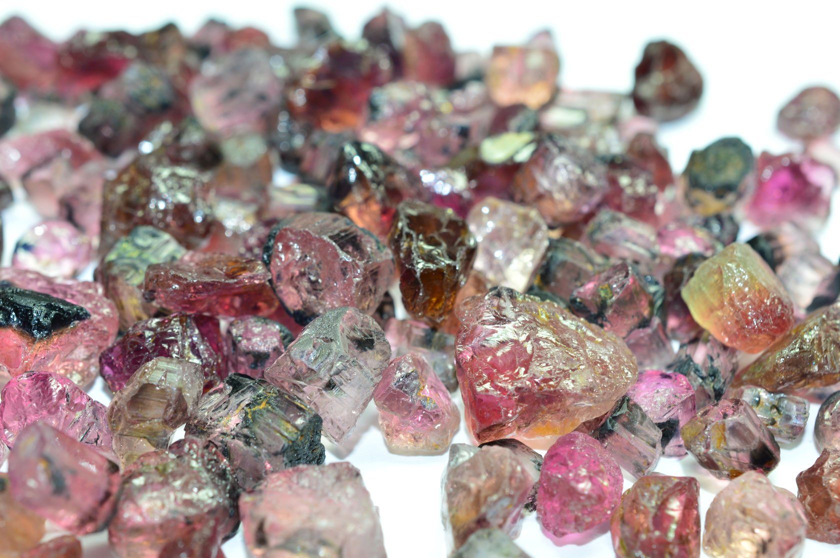 Mixed corundum blasting media