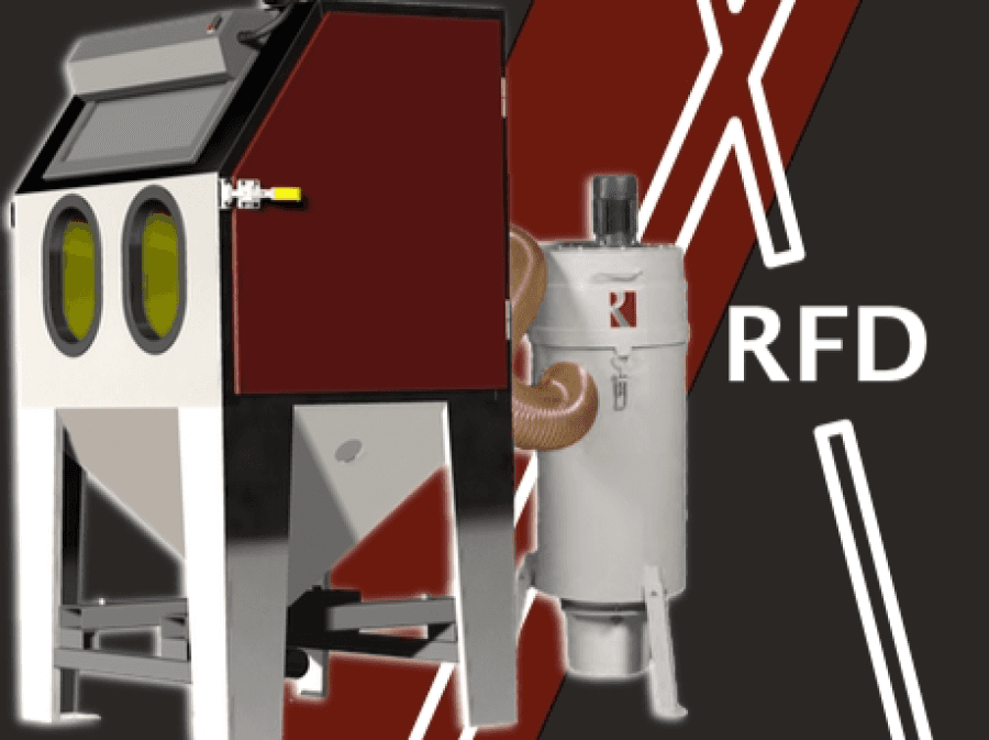 Handstrahlkabinen mit Druckstrahltechnik