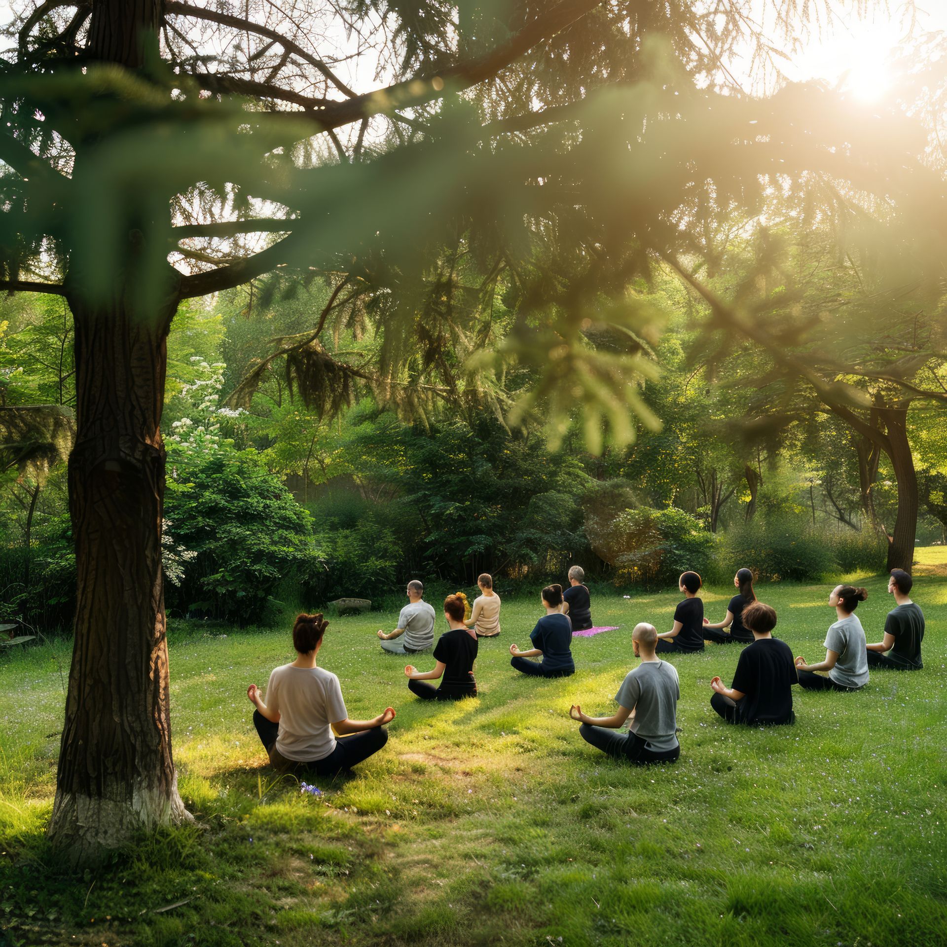 Meditieren in der Natur