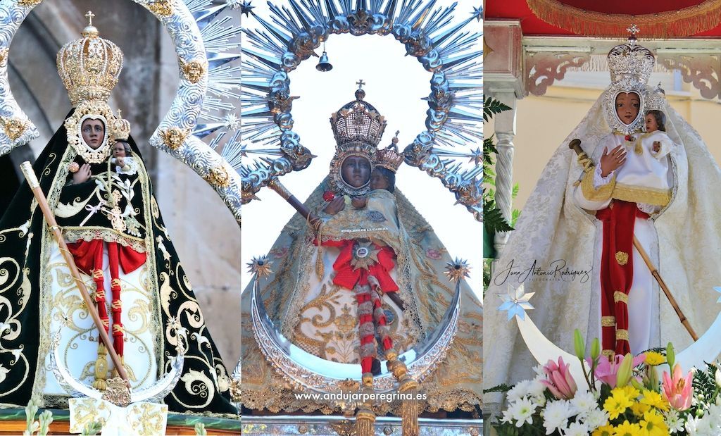 Procesiones y actos de cofradías Virgen de la Cabeza en Mayo