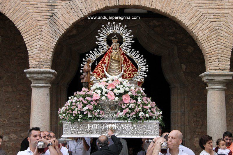 Salida procesion Virgen de la Cabeza Daimiel