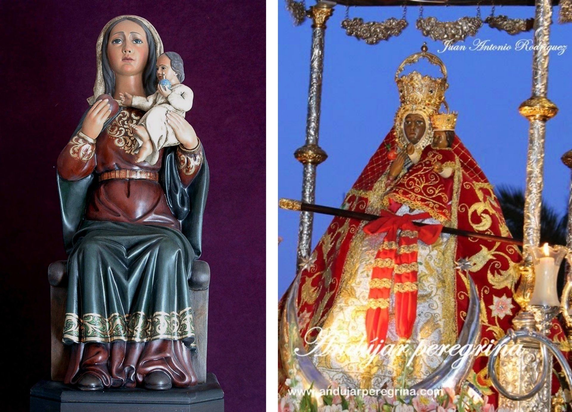 talla virgen de la cabeza de Jose miguel tirao carpio
