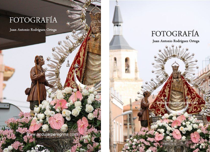 Un momento de la procesión por las calles de Daimiel Procesion por las calles de Daimiel