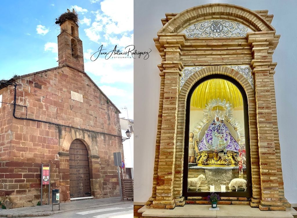 Virgen de la Cabeza en la iglesia de Jesus de Marmolejo