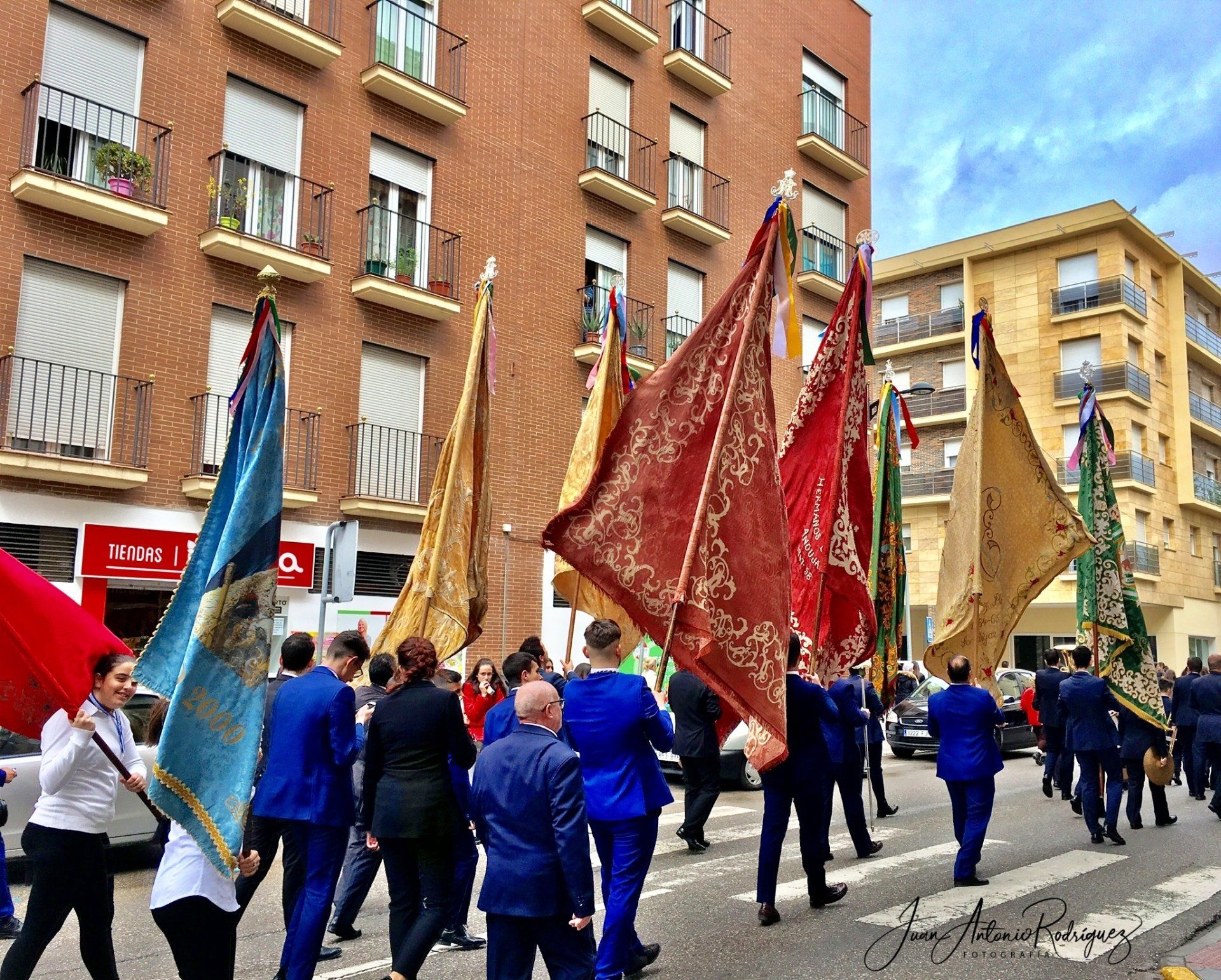 convite de banderas cofradía matriz de andujar