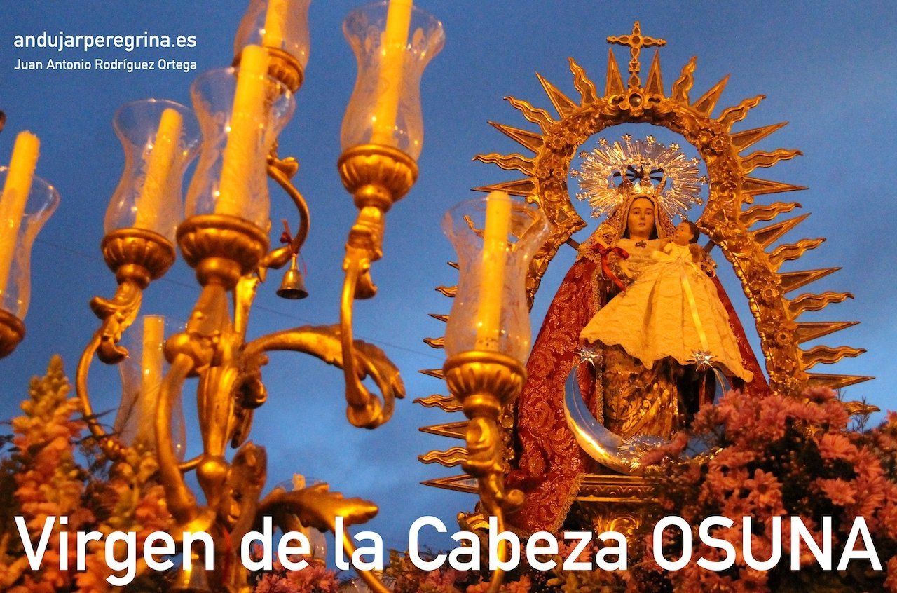 Procesión Virgen de la Cabeza de Osuna procesion virgen cabeza osuna