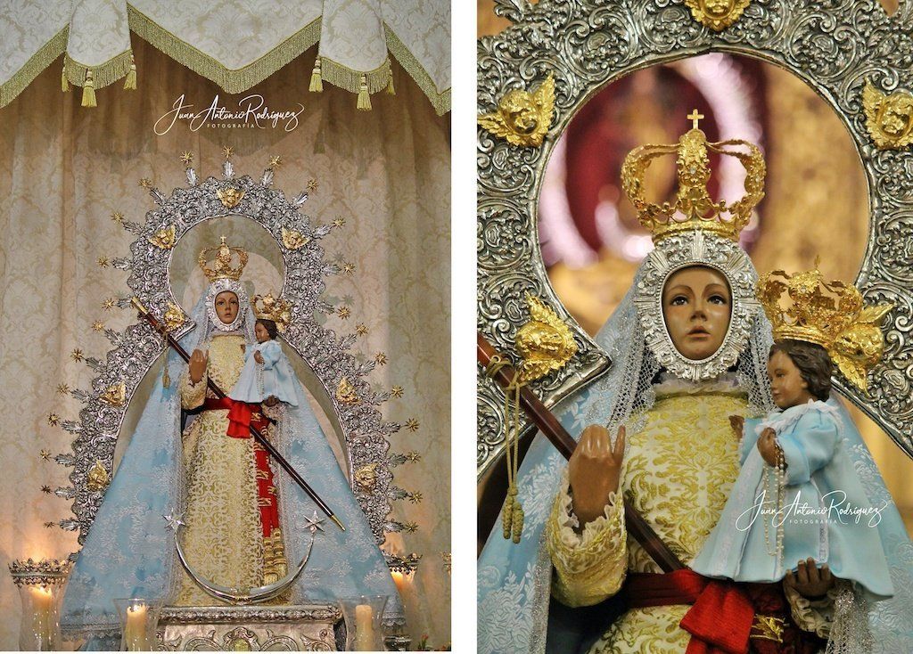 Altar de la Virgen de la Cabeza en El Carpio altar virgen cabeza el carpio