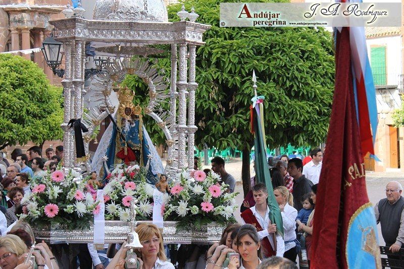procesion virgen de la cabeza de montoro