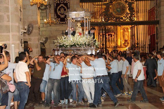 Virgen de la Cabeza en la Aparicion