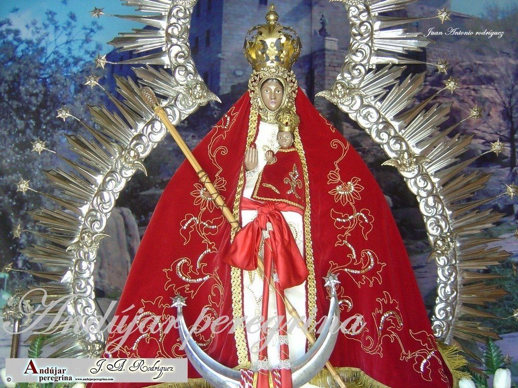 virgen de la cabeza de Arjona en la ermita