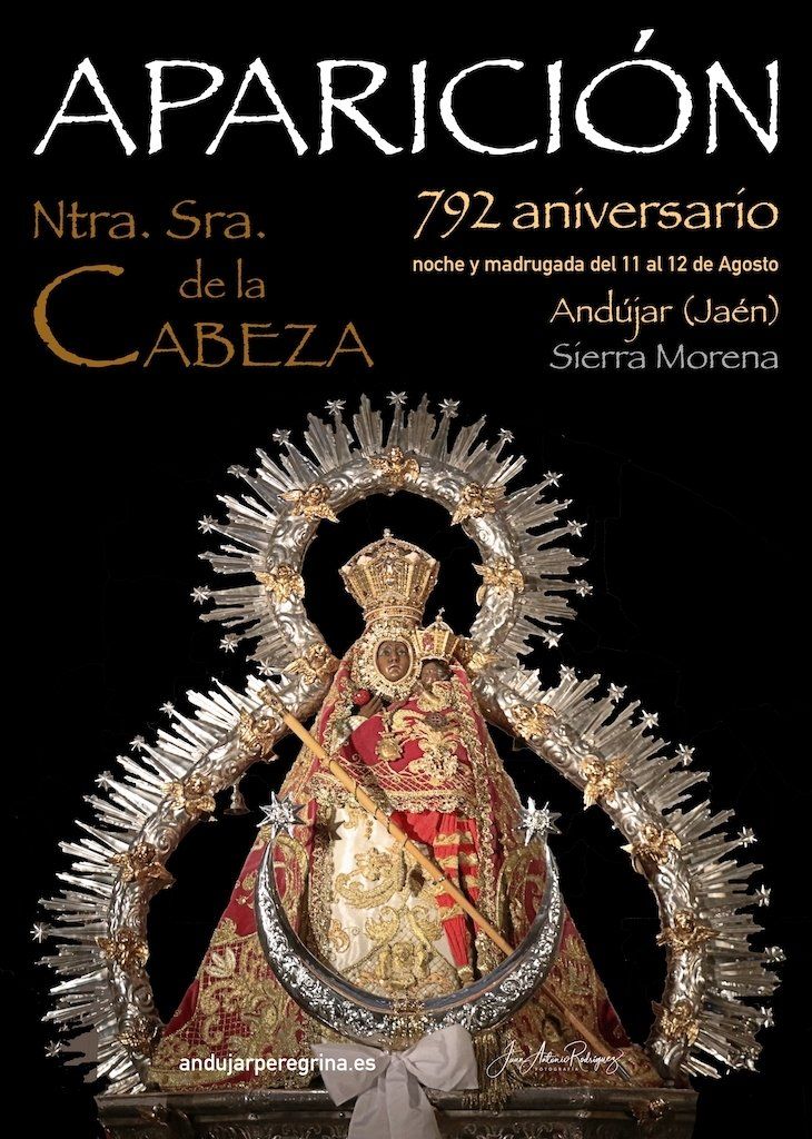 Cartel Aparición Virgen de la Cabeza 2019